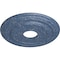 Ekena Millwork Dublin Ceiling Medallion (Fits Canopies up to 8 1/4"), 15 3/8"OD x 3 5/8"ID x 1"P, Americana Crackle CM15DUAMC - alternate 2